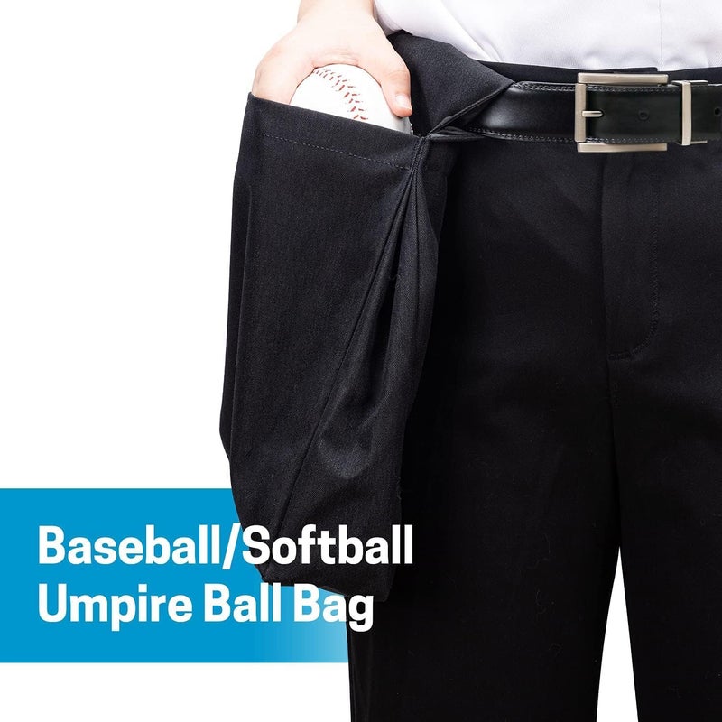 VISEMAN Umpire Ball Bag for Baseball Softball with Belt Extra Large - Image 2